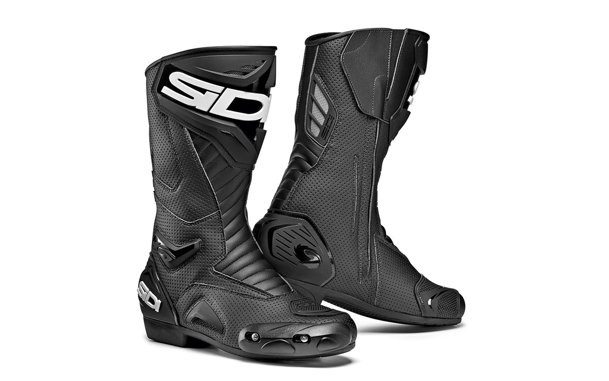 Sistema de protección de tobillo en botas Sidi Performer negro