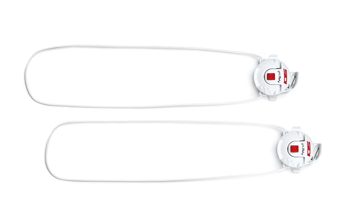 Sistema de ajuste Sidi Tecno 3 Push Flex color blanco vista frontal
