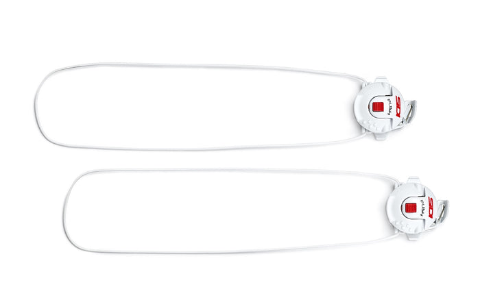 Sistema de ajuste Sidi Tecno 3 Push Flex color blanco vista frontal