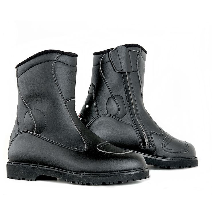 Botas motociclista Sidi Traffic Rain negro impermeables para lluvia