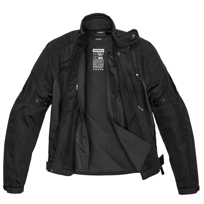 Membrana cortaviento Windout desmontable de la chaqueta Spidi Flash Evo Net Windout negra
