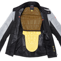 Protecciones Warrior Lite en hombros y codos de la chaqueta Spidi Solar Net
