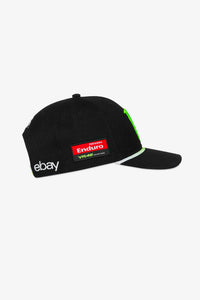 Detalle del ajuste trasero de la gorra Sponsor Monster Energy Pertamina Enduro VR46 Racing Team