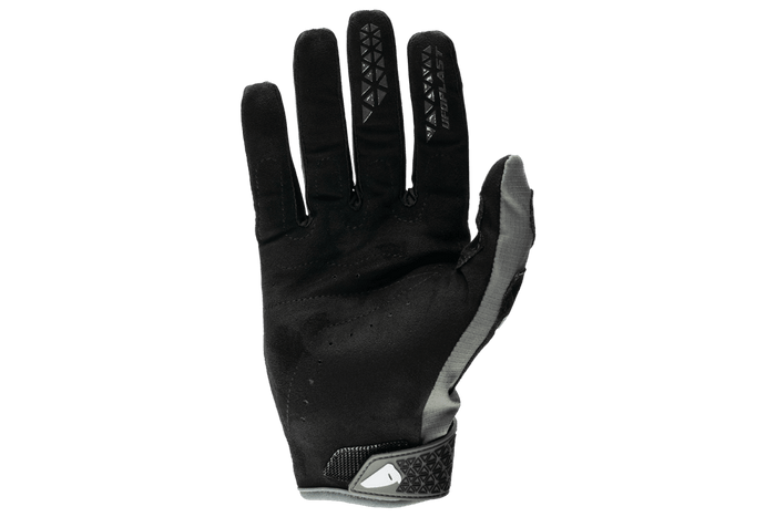 Palma reforzada de los guantes para motocross UFO Muria gris