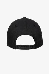 Detalle del ajuste trasero de la gorra Valentino Rossi Mid Visor negra