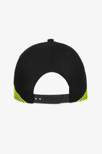 Detalle del ajuste trasero de la gorra VR46 46 Monster negra