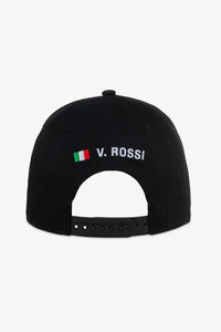 Detalle del ajuste trasero de la gorra VR46 Monster 46 negra