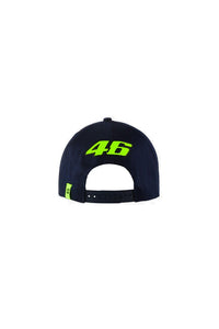 Detalle del ajuste snapback de la gorra VR46 Street Art para mujer blanca