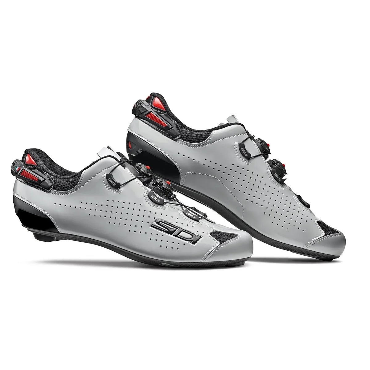 Zapatillas de ciclismo Sidi Shot 2 grises con suela de carbono