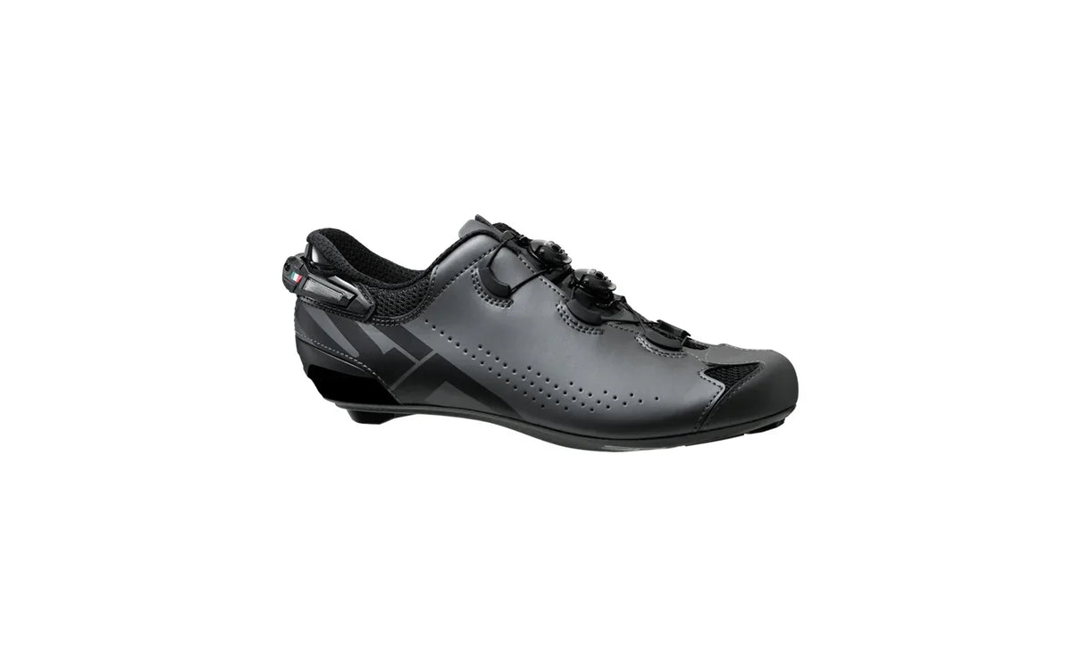 Zapatillas de ciclismo Sidi Shot 2S AE negras con suela de carbono