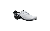 Zapatillas de ciclismo Sidi Shot 2S blanco negro con suela de carbono