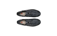Vista frontal de las zapatillas de ciclismo Sidi Shot 2S negro gris