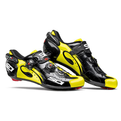 Zapatillas de Ciclismo Sidi Wire Carbon Negro Amarillo