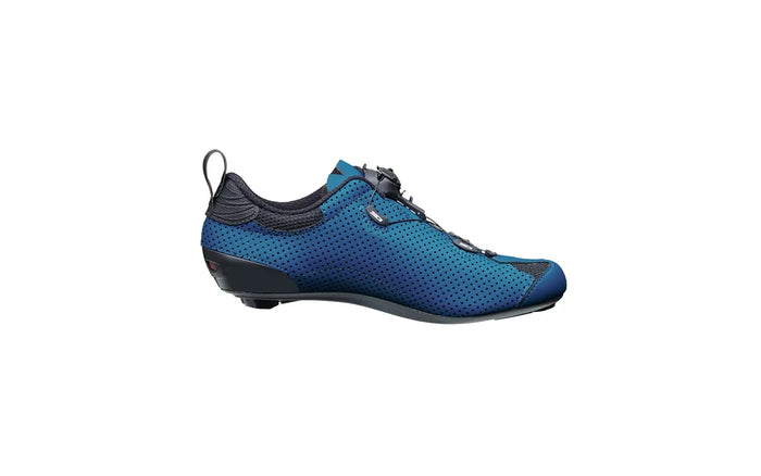 Vista lateral izquierda de las zapatillas Sidi Tri Sixty Petrol Ottanio
